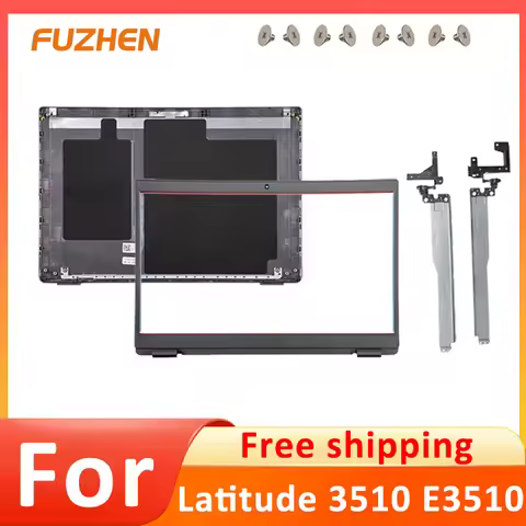 For Latitude 3510 E3510 Screen Back Case Screen Lcd Top Cover/Front Bezel Frame Shell /Hinge 8XVW9 0
