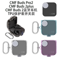 For CMF By Nothing Buds Pro2 Case CMF Buds 2 Switch Snap Hard Case For CMF Buds2 Plus Clear Shockpro
