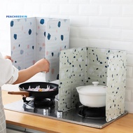 PEK-Kitchen Gas Stove Heat Insulation Aluminium Foil Oil Splash Proof Plate Baffle