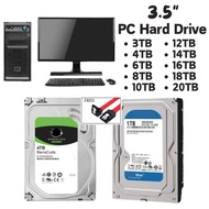 1.PC hdd BLUE / BARRACUDA Hard Drive SATA 3.5"Internal Computer Desktop Hard Disk 3TB - 20TB HDD
