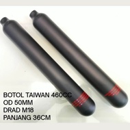TABUNG BOTOL TAIWAN 460CC DRAT M-18 / BOTOL 460CC M 18
