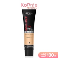 Loreal Paris Infallible 32H Matte Cover SPF25 PA+++ Foundation 30g ลอรีอัล ปารีส รองพื้นเนื้อแมทที่ต