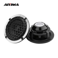 【Seasonal Sale】 AIYIMA 2PC 3inch 4Ohm 8Ohm 15W Midrange Speaker Wool Basin Aluminum Frame Car Home T