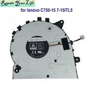 Laptop CPU Cooling Fan For Lenovo Yoga 7-15ITL5 82BJ C750-15 Notebook Cooler Radiator Fans 5H40S2014