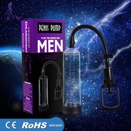 Penis SIZE Growth Pump New Transparent Penis Extender Vacuum Massager Male Sexual Massage Care Pump 