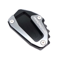 For DUCATI Hypermotard 950 821 939 Motorcycle CNC Aluminum Side Stand Kickstand Extension Pad Support Plate