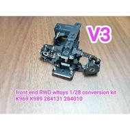Conversion rwd drift wltoys 1/28 k969 k989 284131 284010