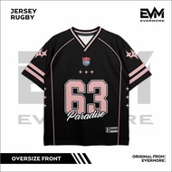 RUGBY FUCHSIA FURY PARADISE JERSEY COLOR COMBINATION FEMININ EVMSPORT