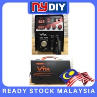 VITA MIG-200S WELDING INVERTER MIG CO2 / NO GAS / GASLESS MIG TIG MMA WELDING MACHINE KIMPALAN SET