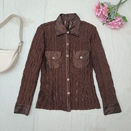 Sheer Lace Long Sleeve Top Gothic Fairycore