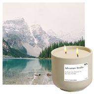 MN FORMULA CERAMIC CANDLE Adventure Awaits เทียนจากข้าวหอมมะลิ เทียนหอม
