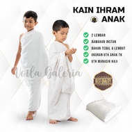 Children's Ihram Cloth - Ihram Clothes for Hajj and Kindergarten Rituals Instant Drawstring Model PA