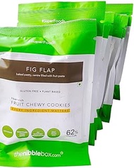 thenibblebox Fig Flap Centre-Filled Cookies, 50g [ 53% driedfruits by Weight, Gluten Free, Vegan Fri