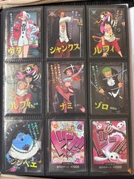 航海王film red 卡牌收藏 one piece card game 美音 路飛 紅髮 9張全走