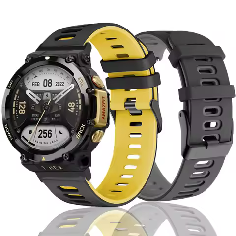 Soft Silicone Strap For Huami Amazfit T-REX 2 Smart Watchband Sports Bracelet For Xiaomi Amazfit T-R