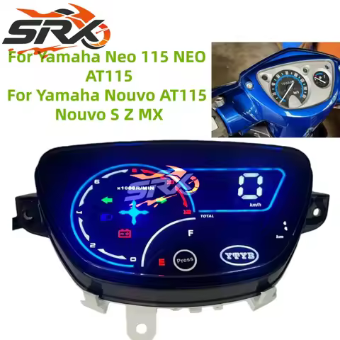 Motorcycle Speedometer RPM For Yamaha Nouvo AT115 Nouvo S Nouvo Z Nouvo mx Digital Motorcycle Speedo
