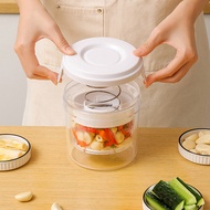 日本Imakara 家用按壓式醃菜罐/食品醃漬器-1300ml