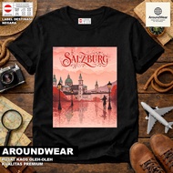 T-SHIRT BY AUSTRIA 3 WEAR COUNTRYTAG ASAL AUSTRIA COTTON 30S SOUVENIR PREMIUM GIFT