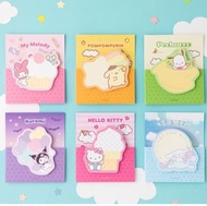 SANRIO - 三麗鷗雙層便利貼 便簽紙 Memo紙（隨機顏色）