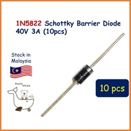 10PCS 1N5822 IN5822 Schottky Barrier Diode 40V 3A Diod