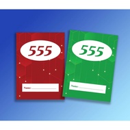 555 Notebook / Buku Kecil 555 36 Books