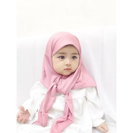 Hijab Bliss Girls' Shawl (Classic Model) Newborn-3 Years Old Delivery In 1-2 Days