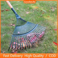【Hot】22 Teeth Grass Rake Head Garden Leaf Rake Cleaning Tool Portable Cleaning Tool for Agriculture