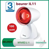 Infrared Lamp IL 11 Beurer Heat Heating Therapy Lamp Health Physiotherapy 100 Watt