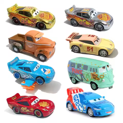 Cars 3 Lightning McQueen A Fei 95 Bombs Old Mo France Racing Toys 1:55 Metal Die Casting Alloy Cars 