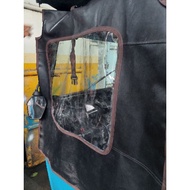 Front window tarpaulin for bajaj tvs box, pick up, cargo, 1 set of bajaj tricycle