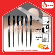 FIXTEC WOODWORKING FILE SET (6PCS) (FHFSS006)/ 160MM WOODWORKING RASP FILE SET/ ALAT KIKIR KAYU