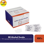 BD Alchohol Swab Alkohol Isopropil 70% 100's