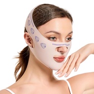 Facial Lifting Set: V-line Belt, Chin Mask & Double Chin Bandage, Soft & Elastic for Everyone. Set P