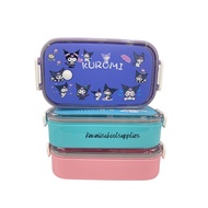 2-way Lunch Box Tupperware BPA Free Airtight Sanrio Melody Kuromi Cinnamoroll