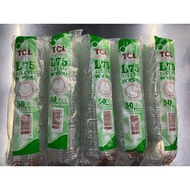 Promotion 5 Packs Smooth And Clear Cover 75 mm. No Drilling TCL (250 Pieces)