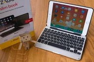 四種模式! iPad mini 4變成小筆電,鍵盤可分離※台北快貨※美國原裝ZAGG Slim Book鍵盤+保護套