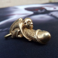 ☁HL Thai Amulet Paladkik Brass Magic Holy Wealth Love Charm Luck