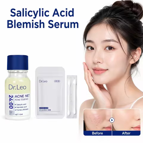 Salicylic Acid Acne Serum Pimple Spot Corrector Mandelic Acid Pore Refining Sebum Control Essence fo