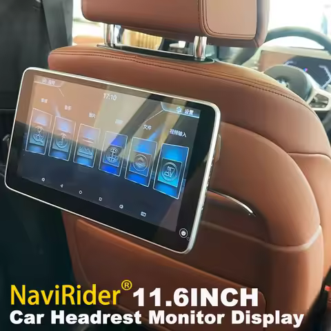 Rear Seat Entertainment System For BMW X5 X6 X7 XM XB7 i5 i7 5 7 Series WiFi 4K Touch Screen Video P