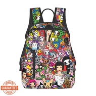 FB8 Tokidoki Lightweight Backpack Outdoor Travel Sports Backpack Large Capacity Student Schoolbag Laptop Casual Shoulder Bag