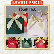 ROXEL WED WEDDING CEREMONY Kenduri paperbag box ribbon beg kertas hadiah doorgift door gift goodies 