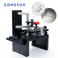 ZONESUN ZS-RM7A Desktop Manual Pad Printer Machine Ink Cup Metal Plastic Box Bottle Cap Label Logo P