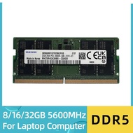 Samsung RAM 8GB 16GB 32GB DDR5 5600MHz SODIMM Laptop Memory