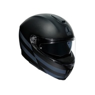 AGV Sportmodular Dark Refractive Carbon Helmet Asian fit (FREE HEVIK HELMET BAG)