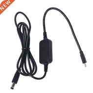 USB C PD Type C Male to 12V 20V 5.5x2.1mm Male Step up Cable Phụ Kiện Điện Tử Gia Dụng Đồ Thủ Công D