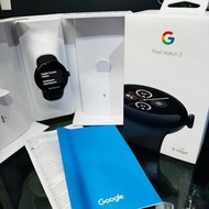 Google Pixel Watch 2 Matte BlackCase /Obsidian Active Band