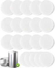 Humidifier filter cotton pack of 20 pieces，For ASIN B0D66BM86M/B0F1F668XN,For Model QZ3.5 Stainless 