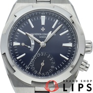 江詩丹頓縱橫四海雙時區腕錶 41毫米 藍色 7920V/210A-B334 包括錶盒、保固卡、兩條錶帶、不鏽鋼、男士腕錶、藍色、拋光、成色極佳 [二手]