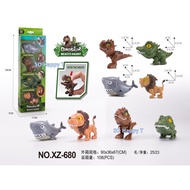 Dinosaur Beasts Haunt Set (4 pcs)kit