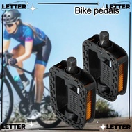 LET 1 Pair E-bike Folding Pedals Convient Cycling Supplies Anti-slip Scooter Parts